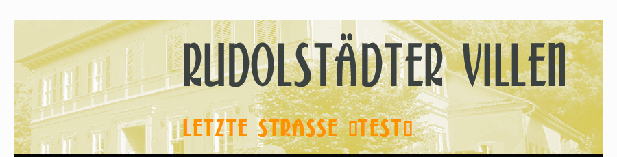 letzte Strae (Test)